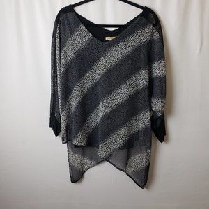 🍒Democracy Animal Print Top